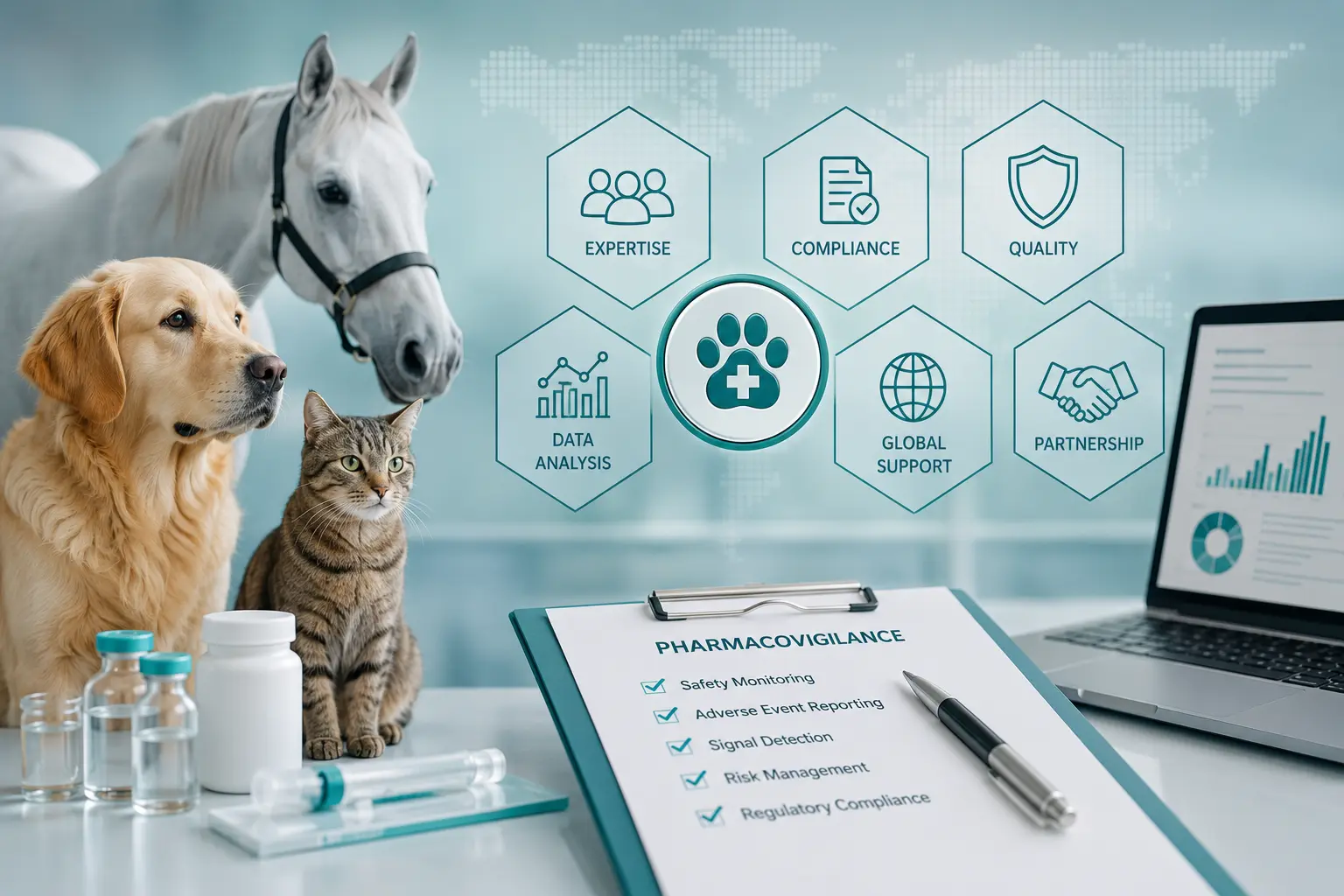 veterinary pharmacovigilance service provider